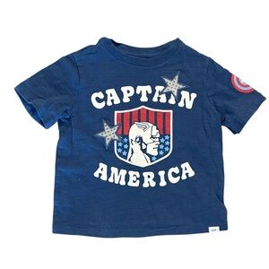 GAP Kids Blue Captain America Tee